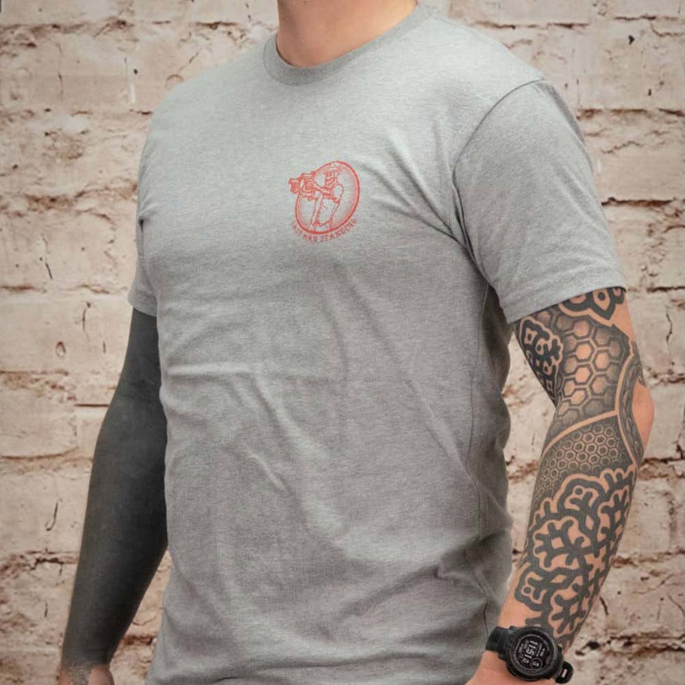 LMSGear T-Shirt "Bruce Last Man Standing" grau - Weekend - Warrior.Shop