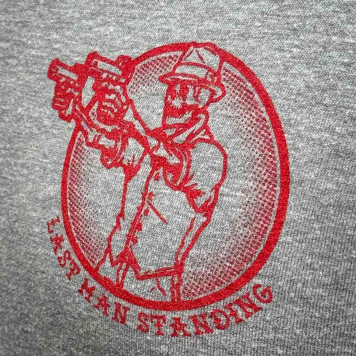LMSGear T-Shirt "Bruce Last Man Standing" grau - Weekend - Warrior.Shop