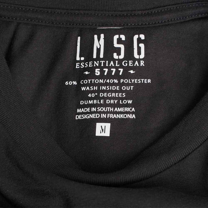 LMSGear T-Shirt Logo Nails schwarz - Weekend - Warrior.Shop