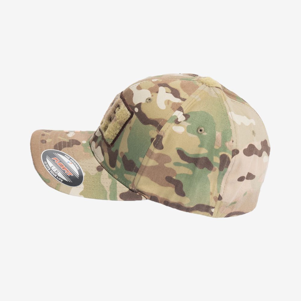 LMSGear Tactical Cap Classic FlexFit LMSGear Logo Velcro Multicam - Weekend - Warrior.Shop