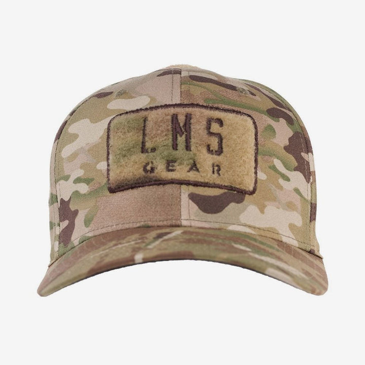 LMSGear Tactical Cap Classic FlexFit LMSGear Logo Velcro Multicam - Weekend - Warrior.Shop
