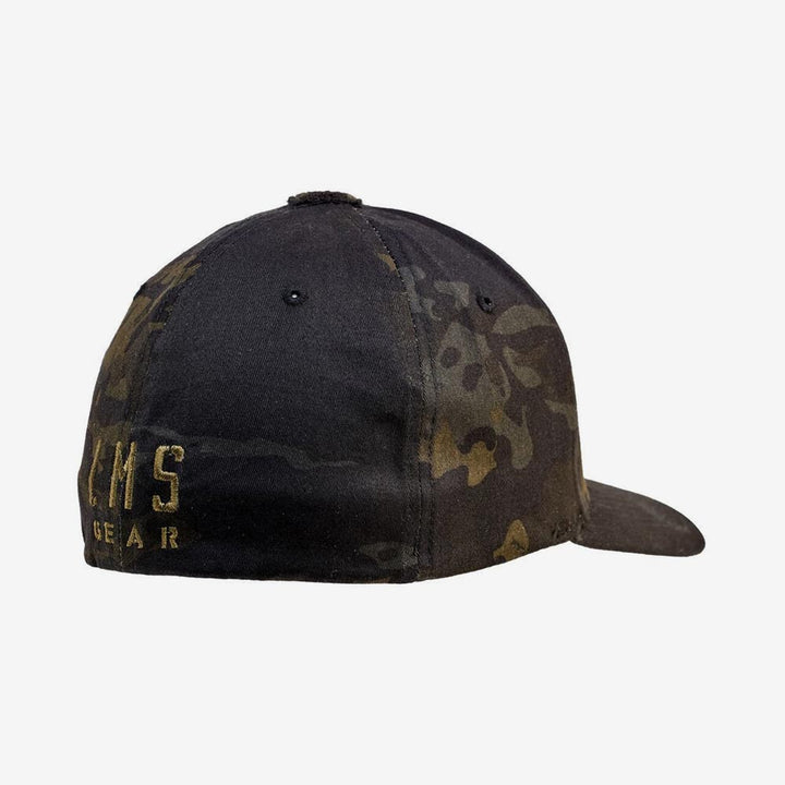 LMSGear Tactical Cap Classic FlexFit Nailsr Logo Velcro Multicam Black - Weekend - Warrior.Shop