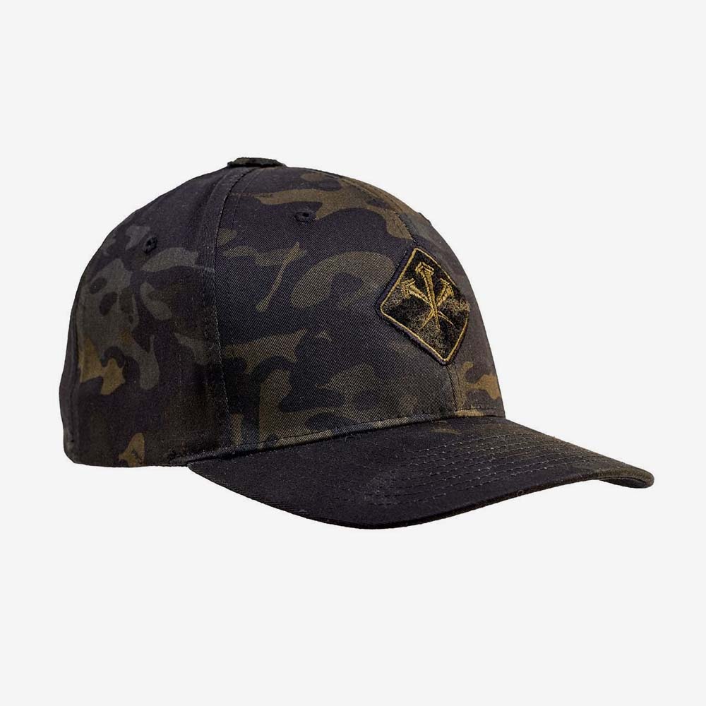 LMSGear Tactical Cap Classic FlexFit Nailsr Logo Velcro Multicam Black - Weekend - Warrior.Shop