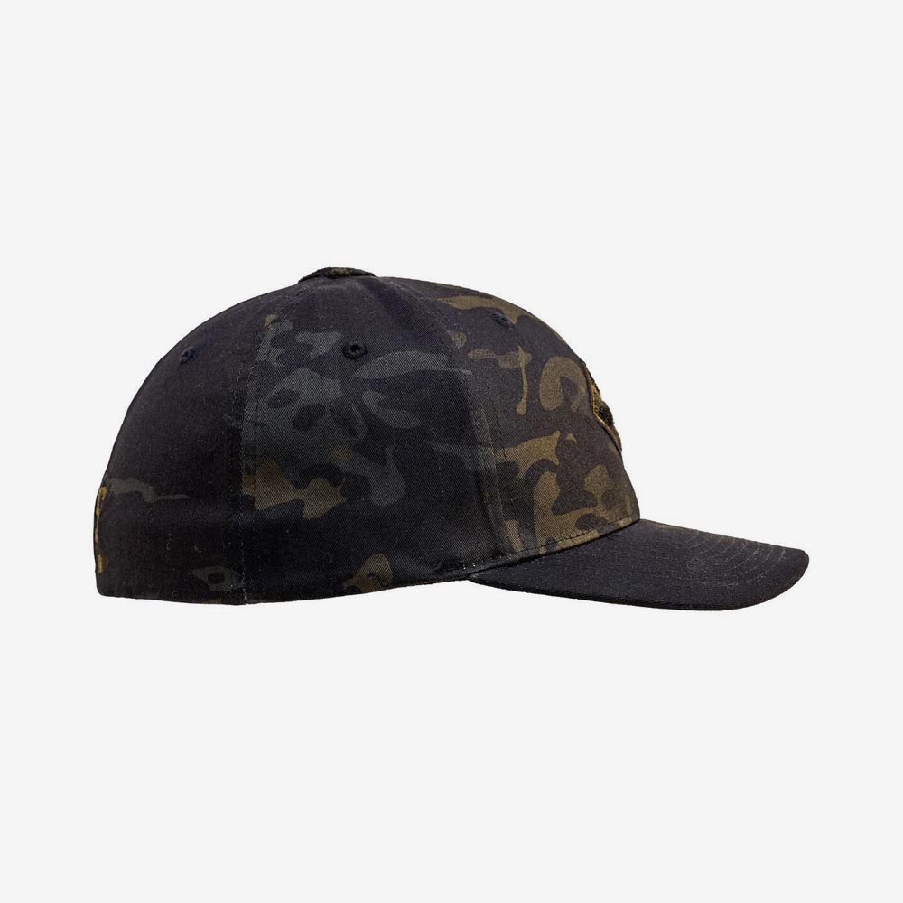 LMSGear Tactical Cap Classic FlexFit Nailsr Logo Velcro Multicam Black - Weekend - Warrior.Shop