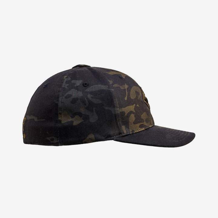 LMSGear Tactical Cap Classic FlexFit Nailsr Logo Velcro Multicam Black - Weekend - Warrior.Shop