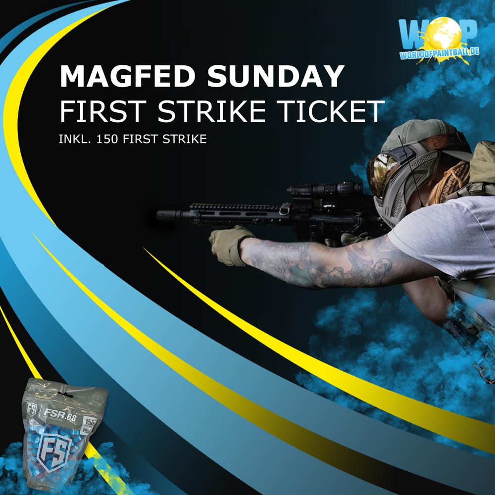 Magfed Sunday 25.05.2025 150 First Strike - Weekend - Warrior.Shop