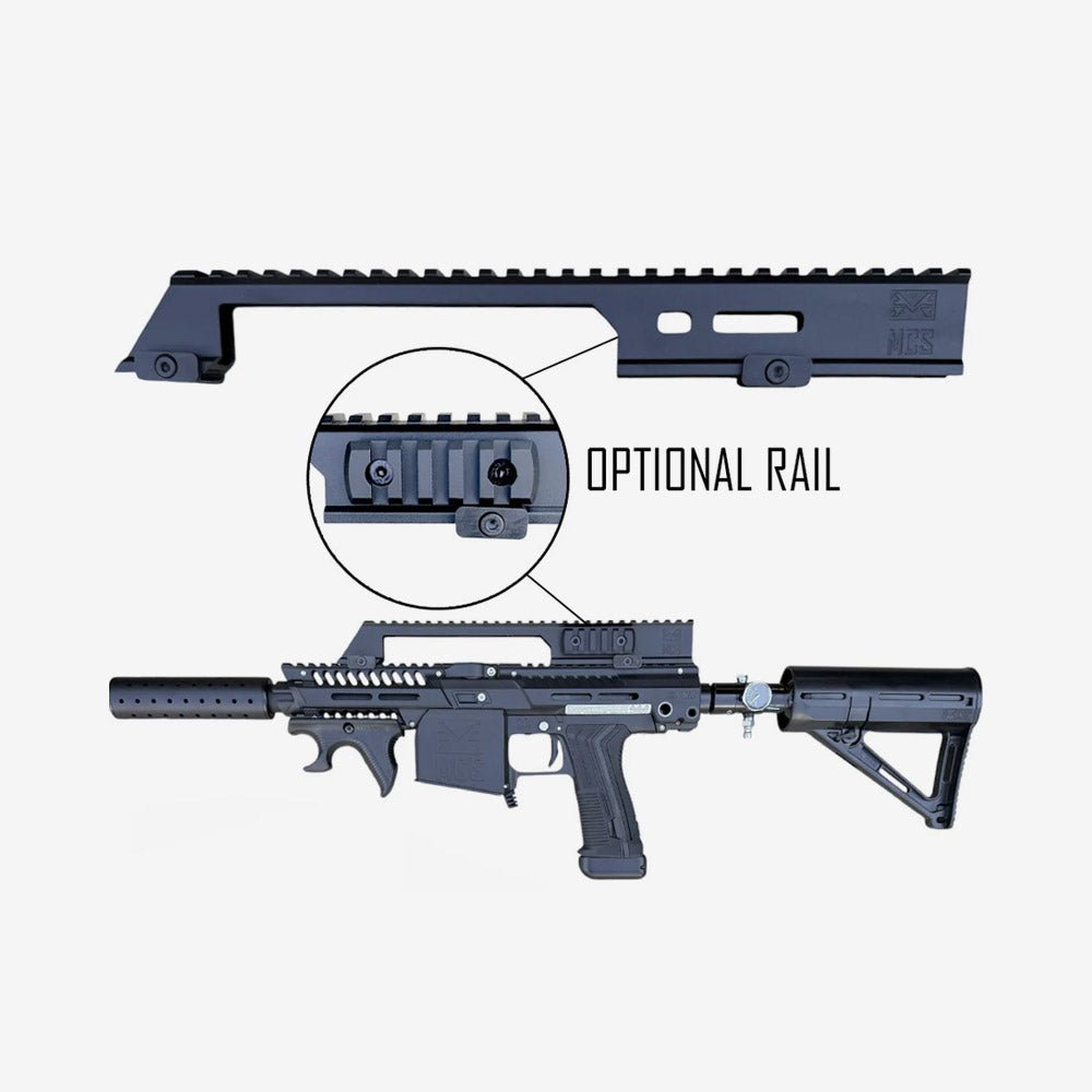 MCS Universal G36 Carbine Length Picatinny Sight Rail schwarz - Weekend - Warrior.Shop