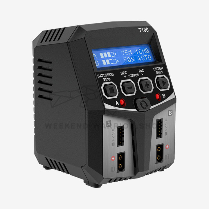 Nimrod T100 Multi - Chemistry Dual Charger Ladegerät - Weekend - Warrior.Shop