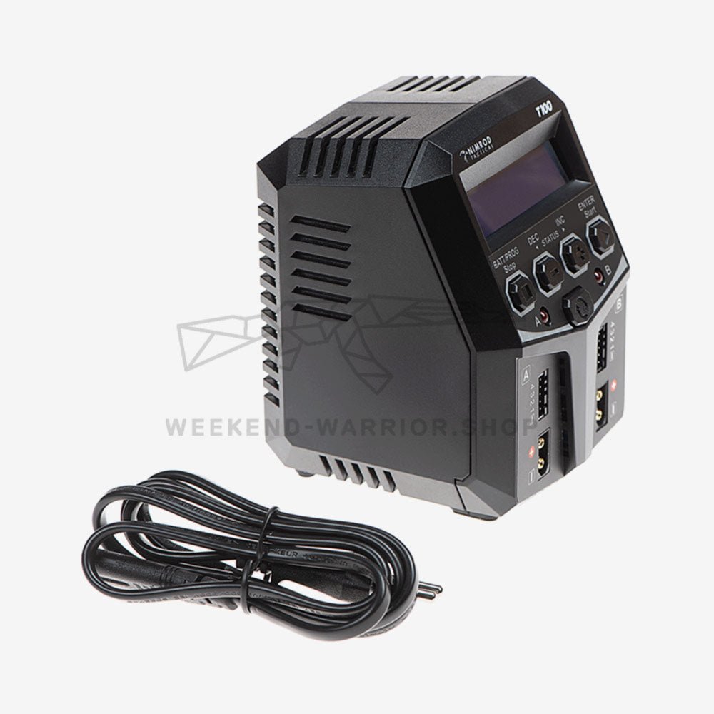 Nimrod T100 Multi - Chemistry Dual Charger Ladegerät - Weekend - Warrior.Shop