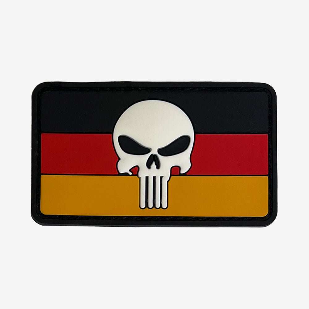 Patch Flagge Deutschland Punisher PVC - Weekend-Warrior.Shop