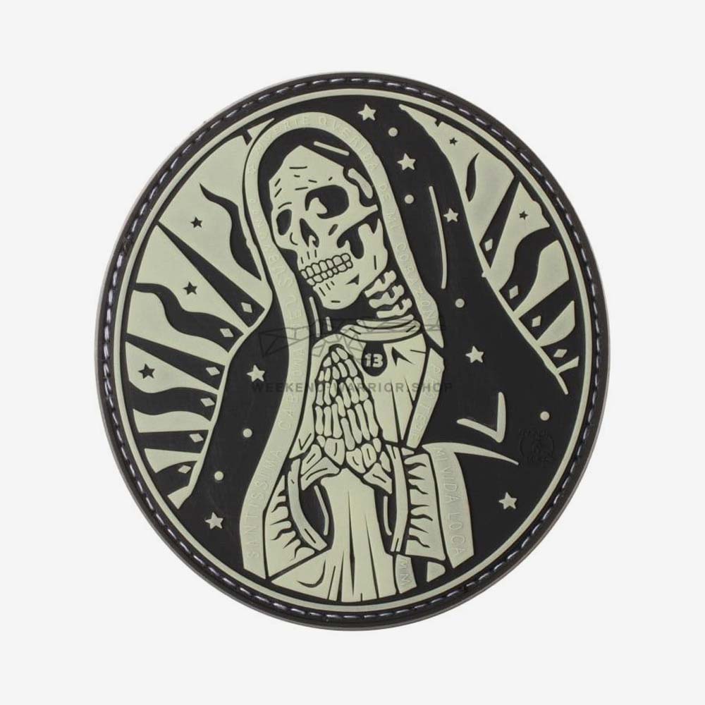 Patch Santa Muerte Glow - Weekend - Warrior.Shop