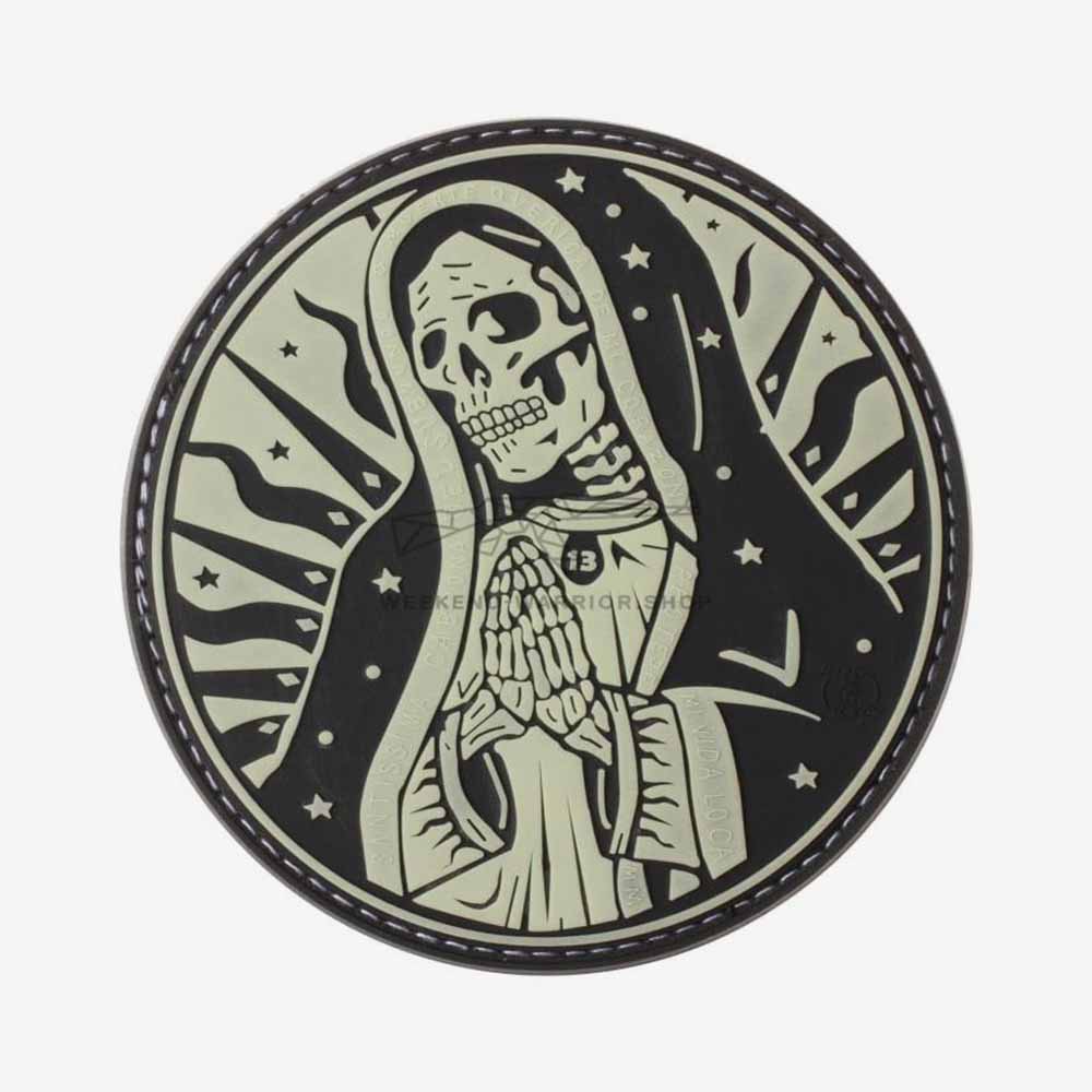 Patch Santa Muerte Glow - Weekend - Warrior.Shop