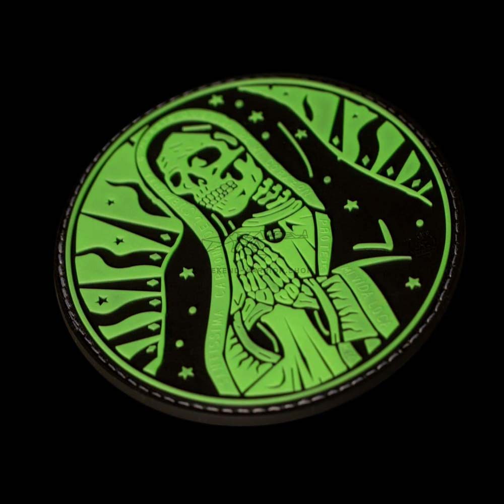 Patch Santa Muerte Glow - Weekend - Warrior.Shop