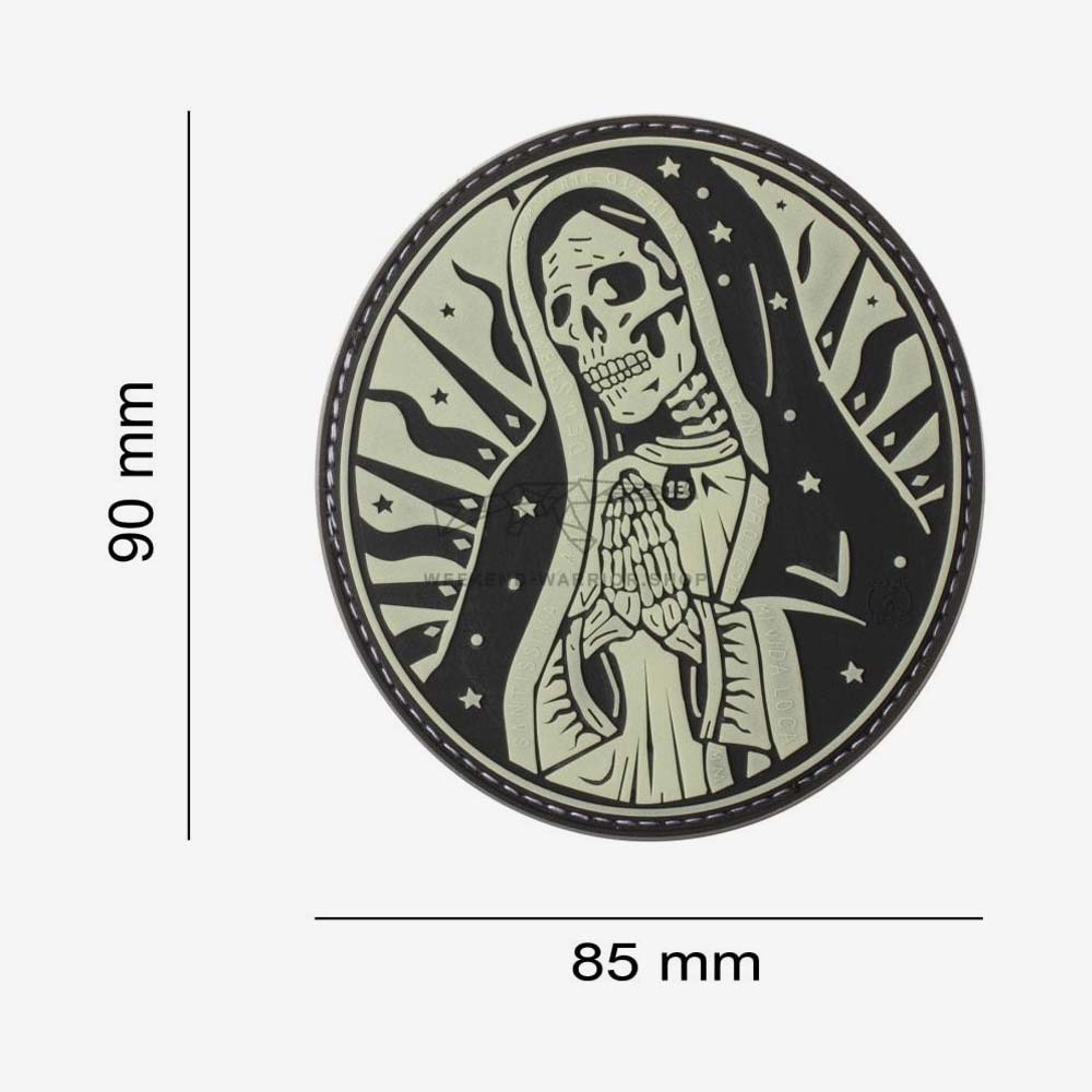 Patch Santa Muerte Glow - Weekend - Warrior.Shop