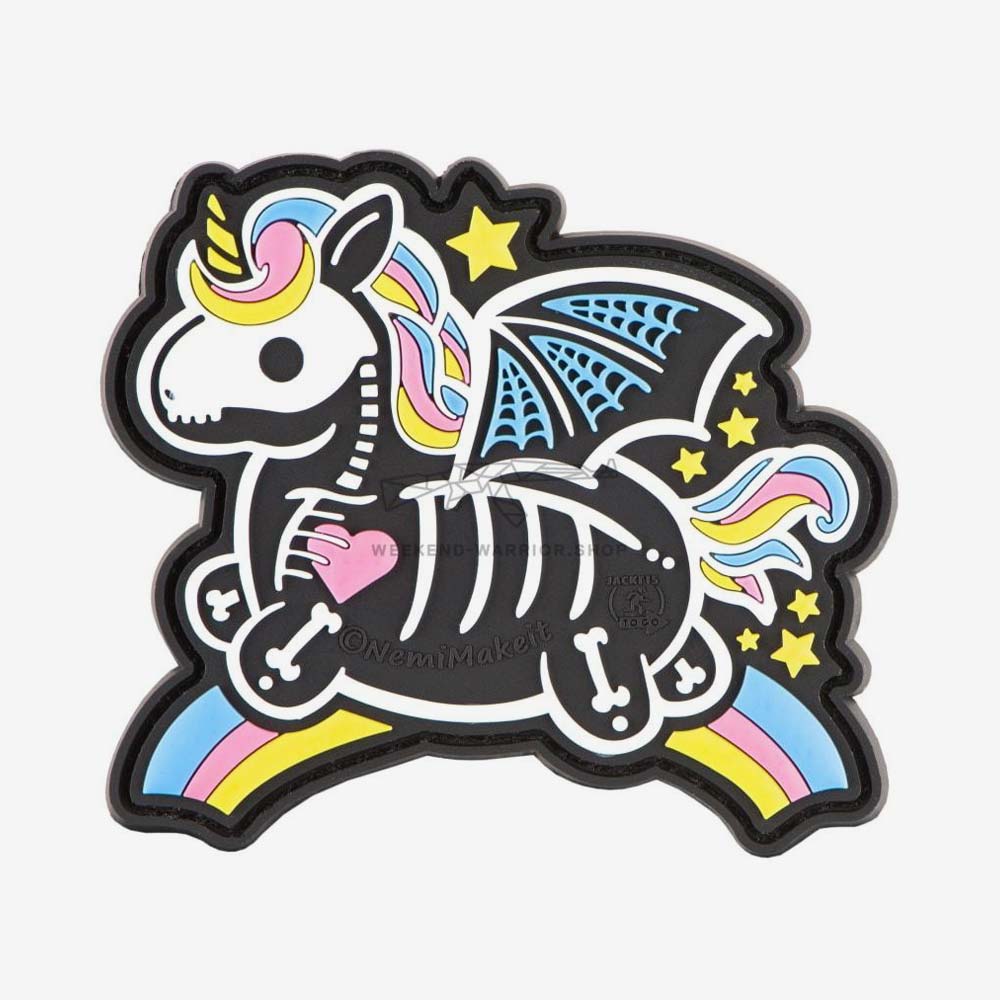 Patch Skeleton Unicorn - Weekend - Warrior.Shop