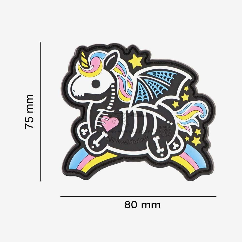 Patch Skeleton Unicorn - Weekend - Warrior.Shop