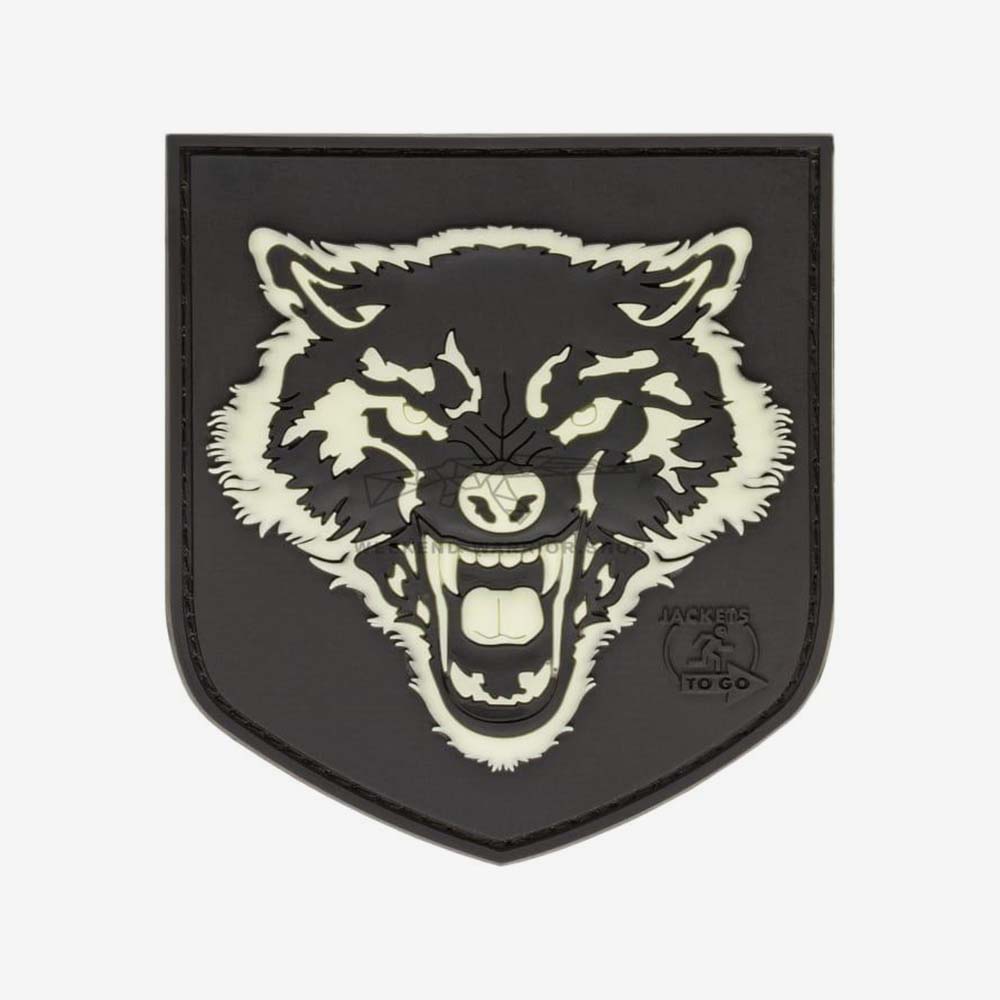 Patch Wolf Shield Glow - Weekend - Warrior.Shop