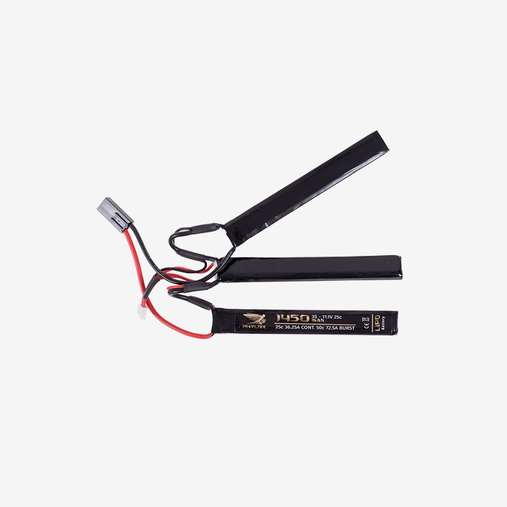 Phylax 1,1V Triple Lipo Akku 1.450mAh 25C Mini Tamiya - Weekend - Warrior.Shop