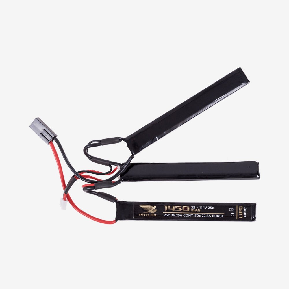 Phylax 1,1V Triple Lipo Akku 1.450mAh 25C Mini Tamiya - Weekend - Warrior.Shop