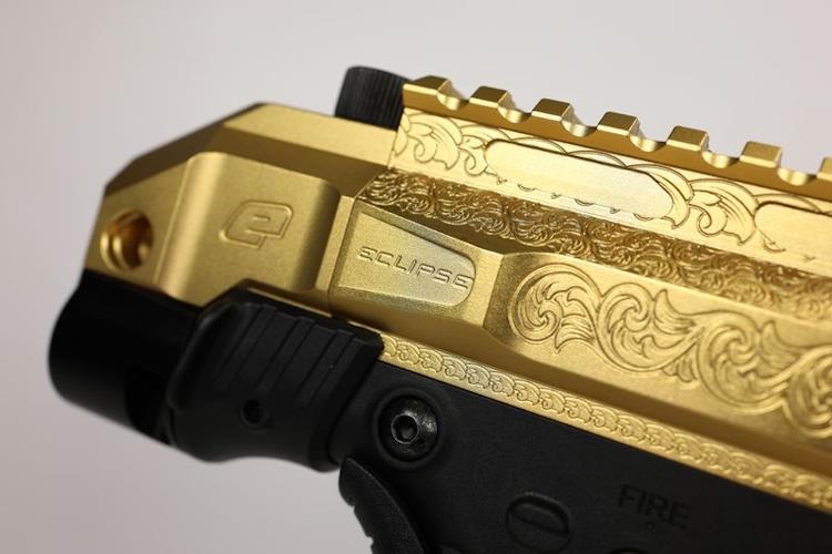 Planet Eclipse EMF200 Scroll gold schwarz
