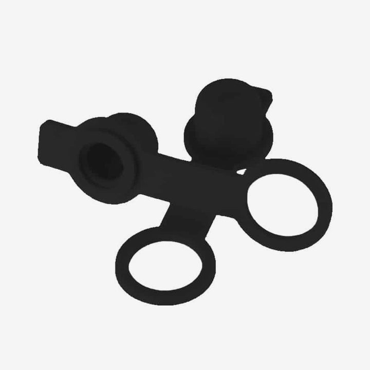 Powair Füllnippel Cover für HP Regulatoren 2er Pack schwarz - Weekend - Warrior.Shop