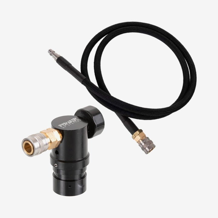 Powair Performance Line Airsoft HPA Regulator inkl. V1 HPA Schlauchsystem 0 - 230PSI - Weekend - Warrior.Shop