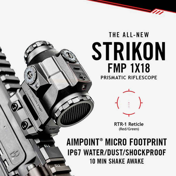 Sightmark Strikon FMP 1x18 Prism Sight schwarz - Weekend - Warrior.Shop