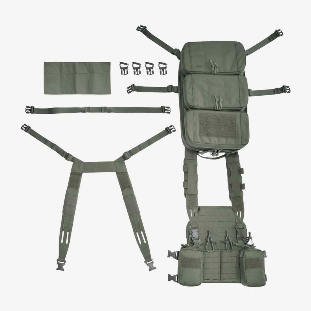 Tasmanian Tiger TT Modular Chest Rig 4xM4 - Weekend - Warrior.Shop
