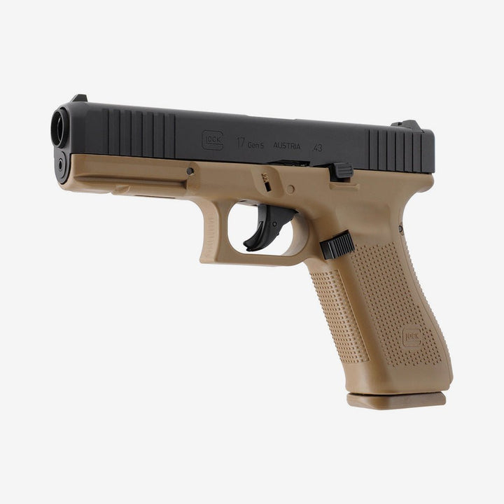 Umarex Glock 17 Gen5 T4E Pistole Coyote inkl. 2 Magazinen - Weekend - Warrior.Shop