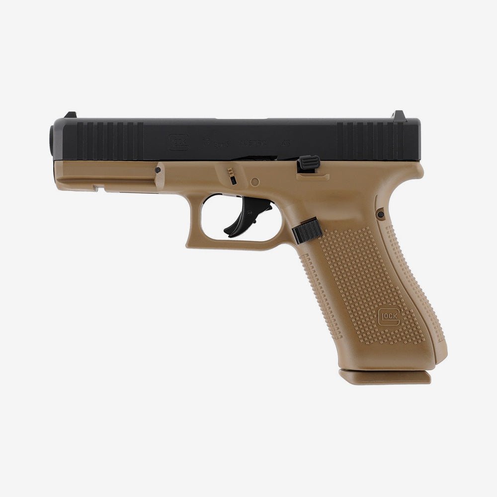 Umarex Glock 17 Gen5 T4E Pistole Coyote inkl. 2 Magazinen - Weekend - Warrior.Shop