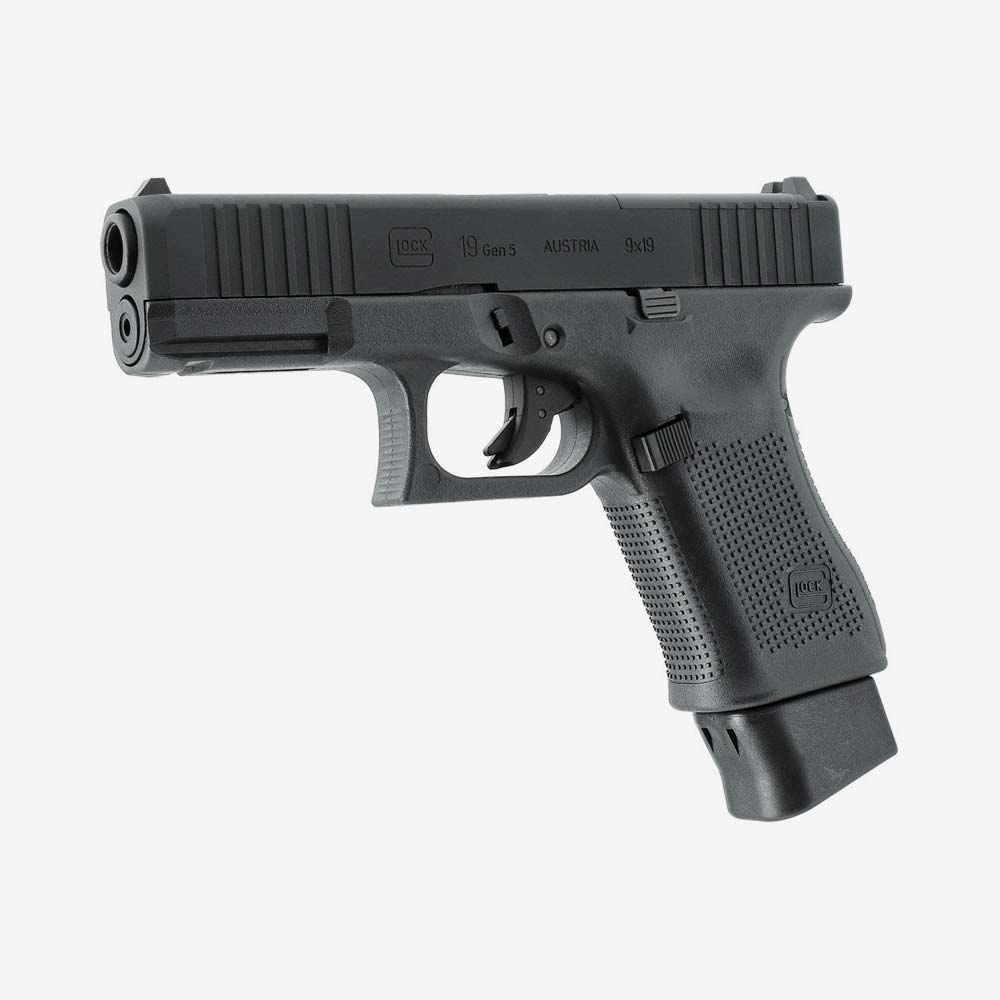 Umarex Glock 19 Gen5 MOS 1J GBB Airsoft Pistole 6mm BB schwarz - Weekend - Warrior.Shop