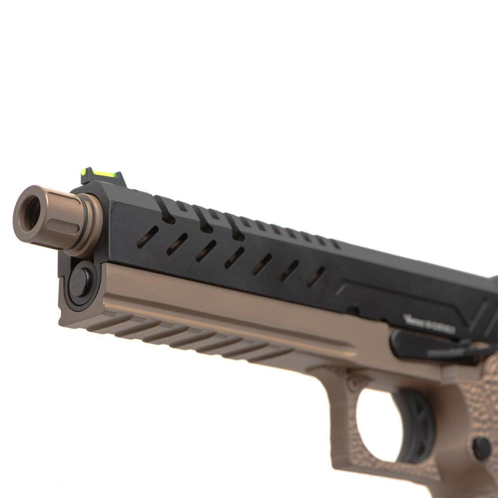 Vorsk Hi - Capa 5.1 GBB Airsoft Pistole 6mm BB schwarz/tan - Weekend - Warrior.Shop