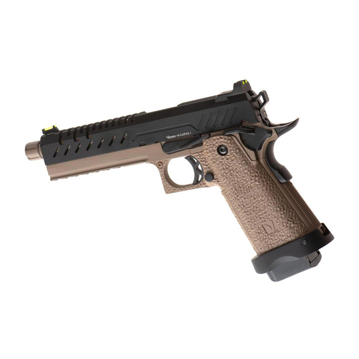 Vorsk Hi - Capa 5.1 GBB Airsoft Pistole 6mm BB schwarz/tan - Weekend - Warrior.Shop