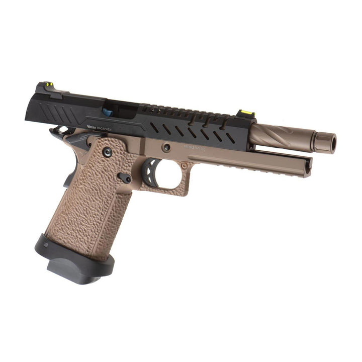 Vorsk Hi - Capa 5.1 GBB Airsoft Pistole 6mm BB schwarz/tan - Weekend - Warrior.Shop