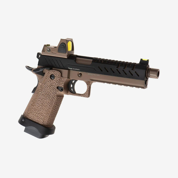 Vorsk Hi - Capa 5.1 inkl. BDS Red Dot GBB Airsoft Pistole 6mm BB schwarz/tan - Weekend - Warrior.Shop