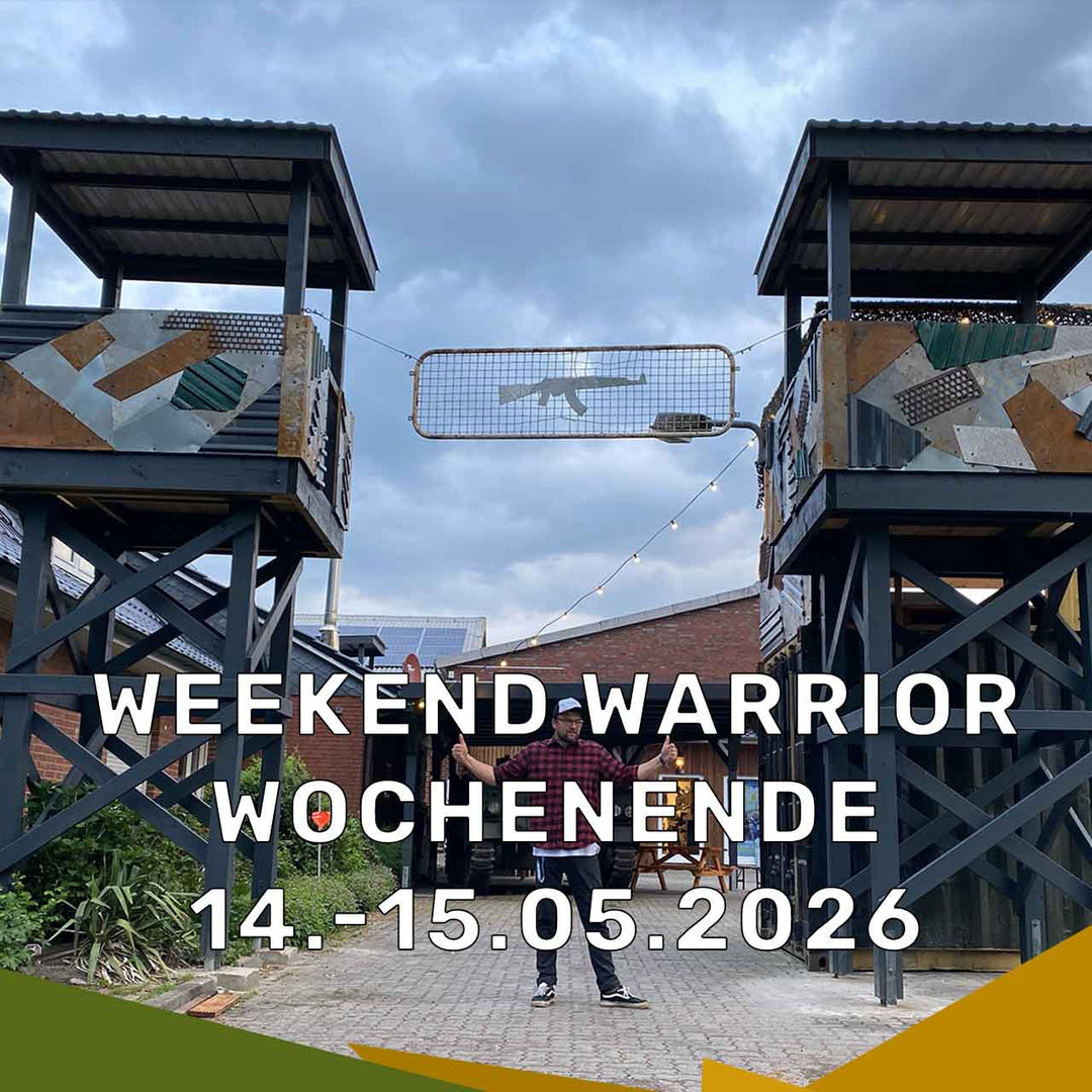 Weekend - Warrior Wochenende 14 - 15.05.2026 500 Paintballs - Weekend - Warrior.Shop
