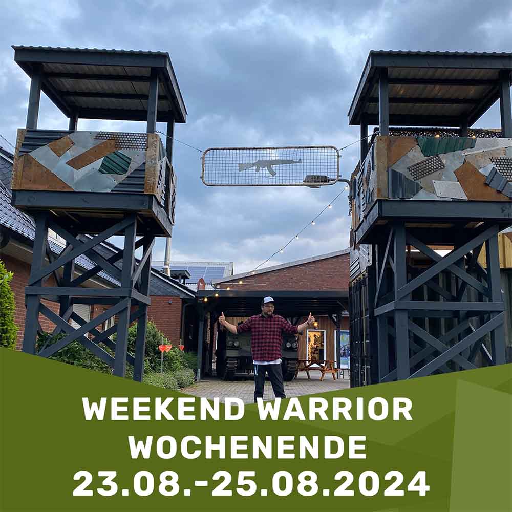 Weekend Warrior Wochenende 23. - 25,08.2024 - Weekend - Warrior.Shop
