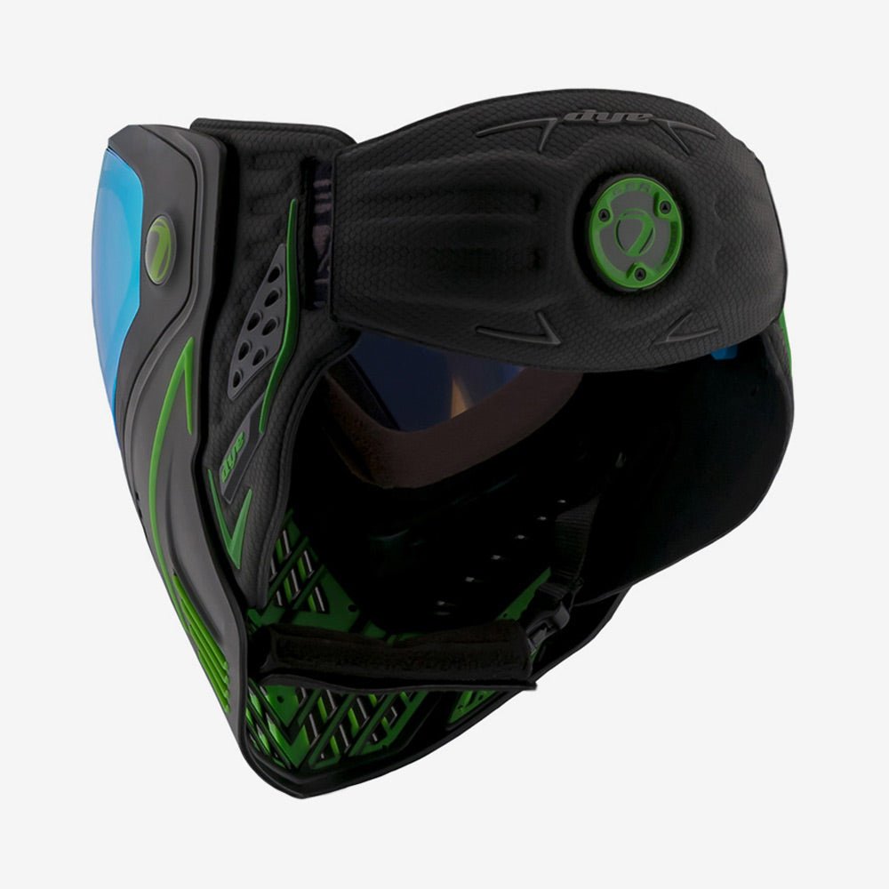 Dye I5 Thermal Maske Emerald black/lime 2.0 - Weekend-Warrior.Shop