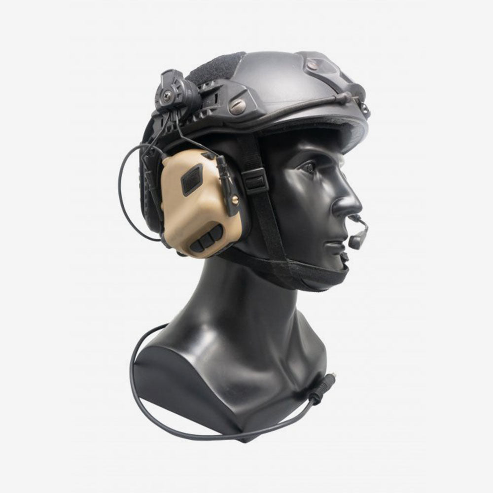 headset fahrradhelm Earmor M32H MOD4 activer Gehörschutz/Headset für Helme mit ARC Rails