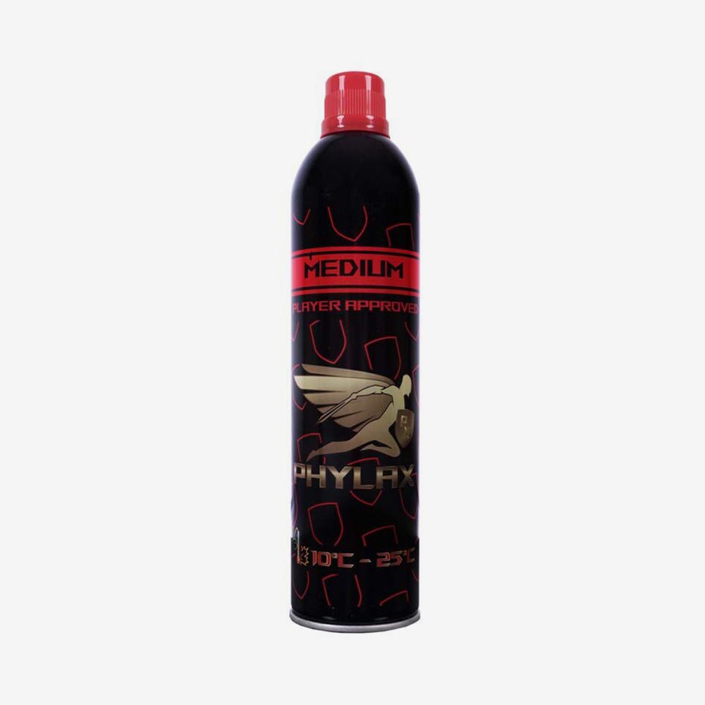 Phylax Green Gas Red Airsoftgas Medium 600ML - Weekend-Warrior.Shop