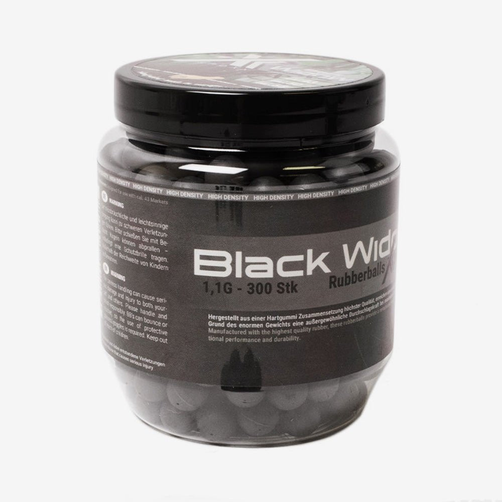 ShoXx Black Widow Rubberball cal .43 300 Stück - Weekend-Warrior.Shop