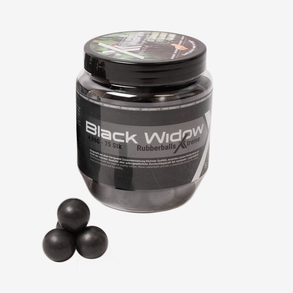 ShoXx Black Widow Rubberball cal .68 75 Stück - Weekend-Warrior.Shop