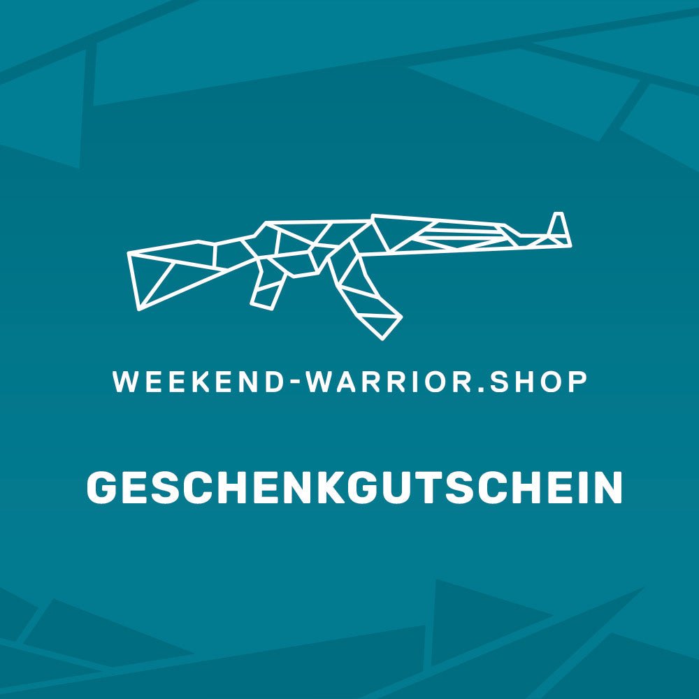 Weekend Warrior Shop Warenwert Gutschein - Weekend-Warrior.Shop